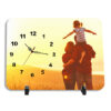 Placa de Madera con Reloj