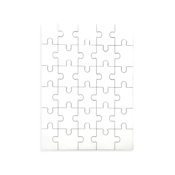 puzzle02 Puzzle de madera 30 piezas A4 - Personalizable
