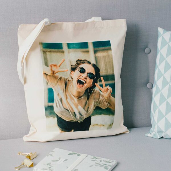 Bolsa de Tote Bag - Crema