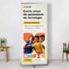 Roll-Up 85cm x 200cm