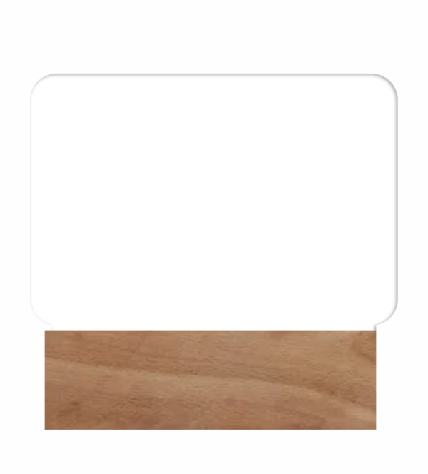 Lámpara Metacrilato Forma Rectangular